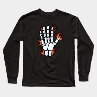 HAND BURN Long Sleeve T-Shirt